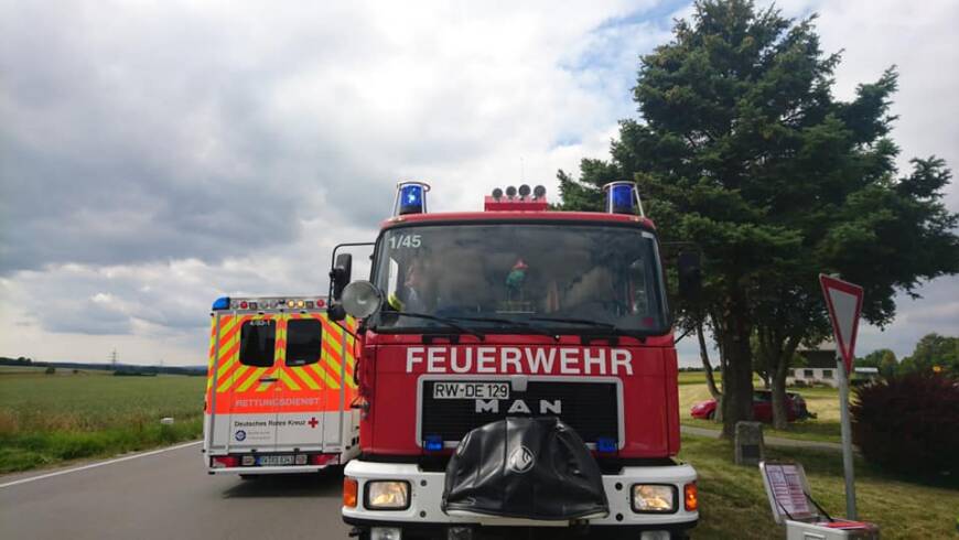 B2 Unklare Rauchentwicklung an Gebäude/Dach