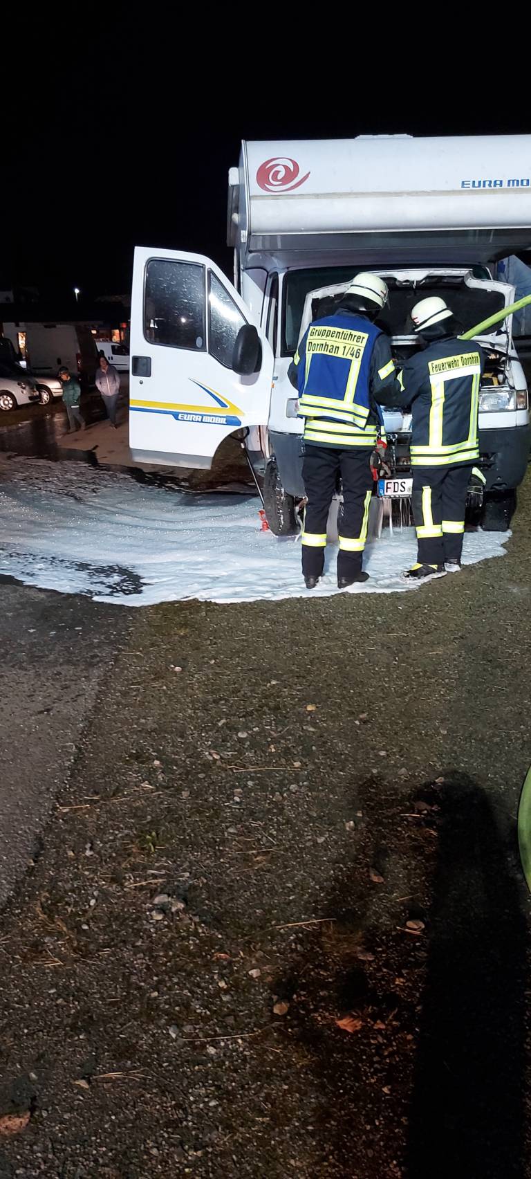 B2 Brand Wohnmobil – Freiwillige Feuerwehr Dornhan