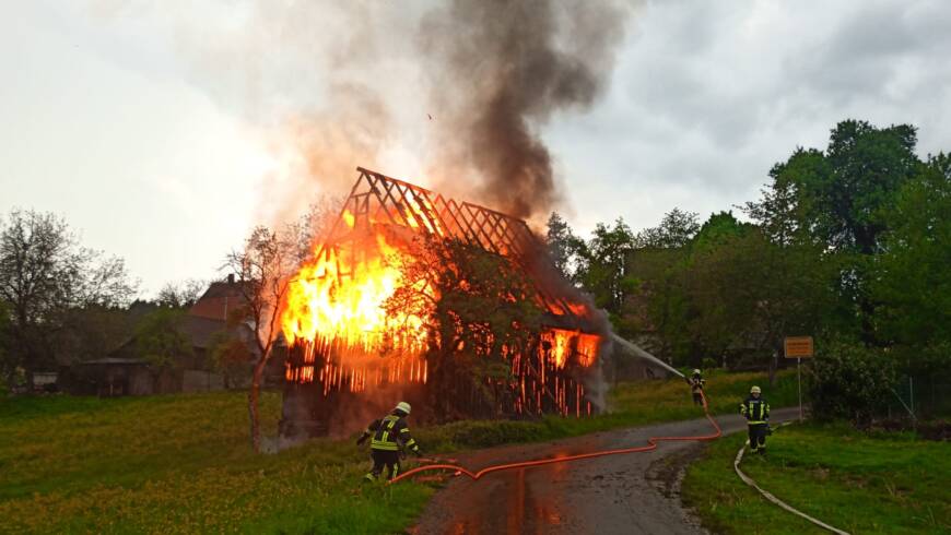 B3 Brand Schuppen