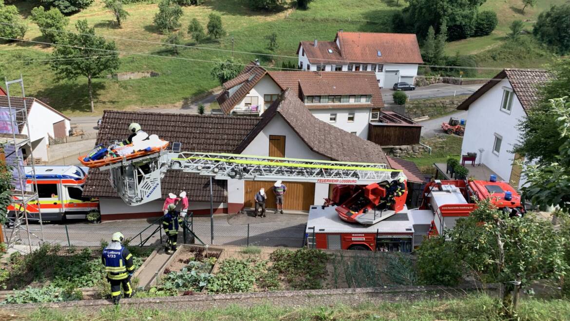 H HDL Rettungsdienst benötigt Drehleiter