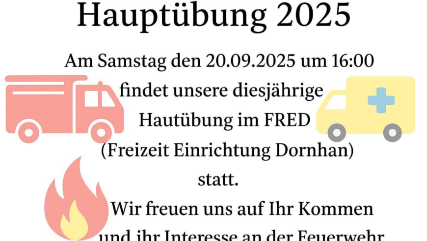 Hauptübung 2025