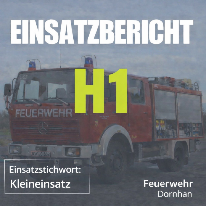 H1 Kleineinsatz