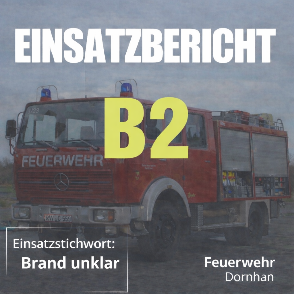 B2 Brand unklar