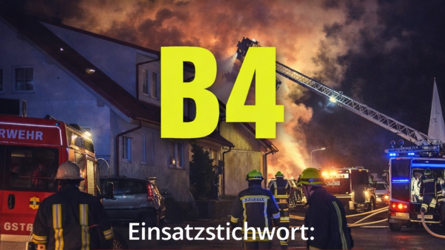 B4Y Gebäudebrand