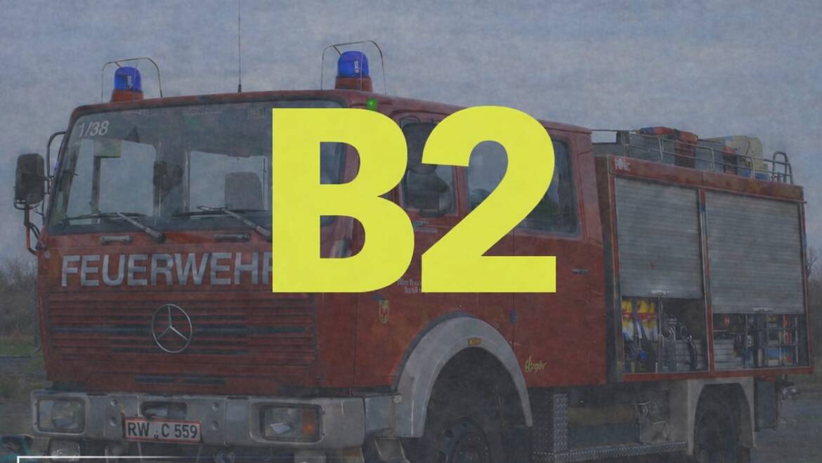 B2 Brand Garage freistehend