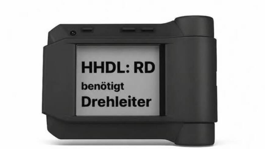 H HDL Rettungsdienst benötigt Drehleiter
