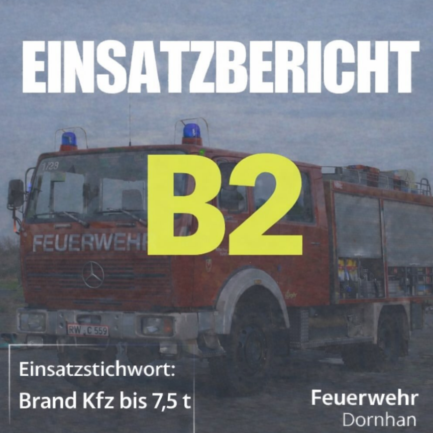 B2 Brand KFZ bis 7,5t