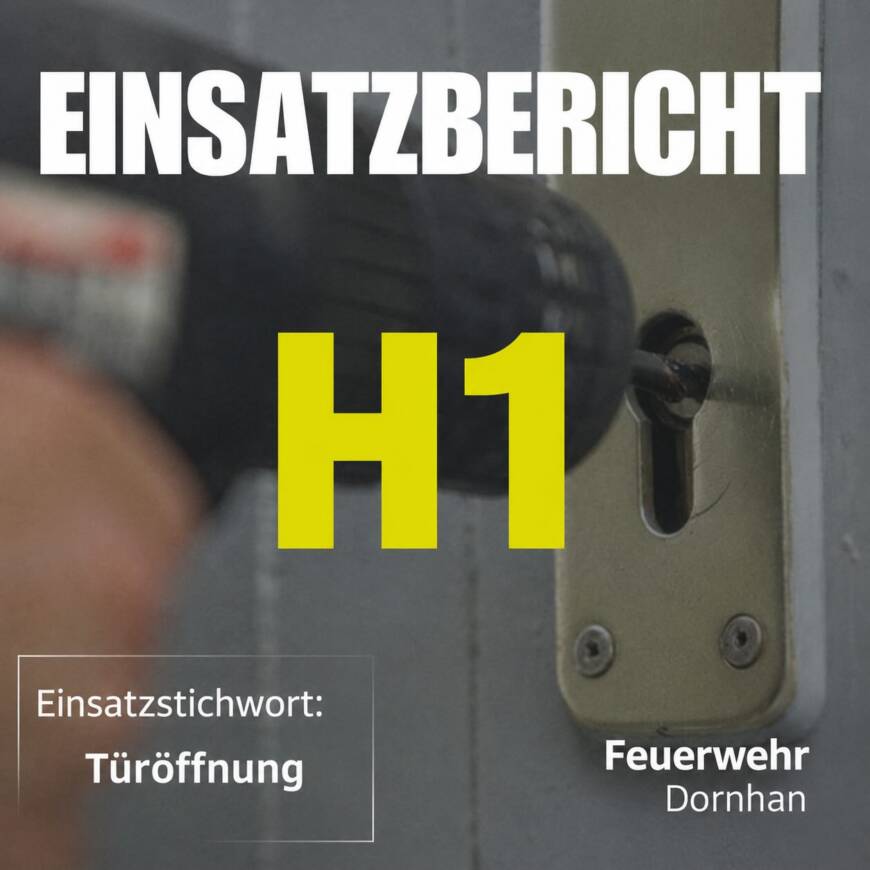 H1 Türöffnung für RD