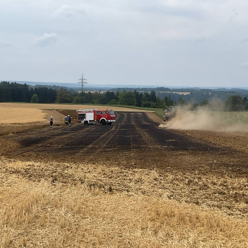 Vegetationsbrand Groß