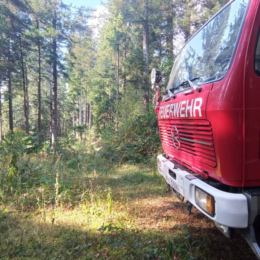 B2 Rauchentwicklung unklar im Freien