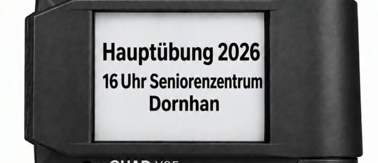 Hauptübung 2026